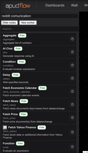 ApudFlow Features Overview